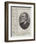 The Late Sir Malcolm Fraser-null-Framed Giclee Print