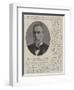 The Late Sir R H Davies, Kcsi, Formerly Lieutenant-General of the Punjab-null-Framed Giclee Print