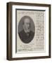The Late Sir Richard Dickeson, Four Times Mayor of Dover-null-Framed Giclee Print