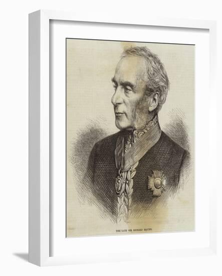 The Late Sir Richard Mayne-null-Framed Giclee Print