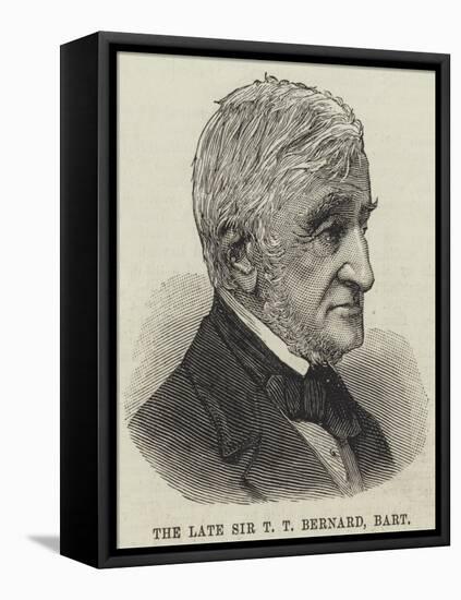 The Late Sir T T Bernard, Baronet-null-Framed Stretched Canvas