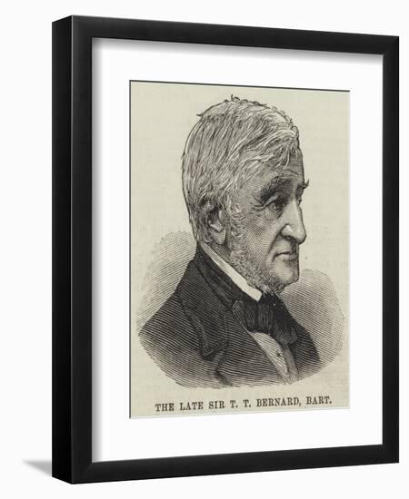 The Late Sir T T Bernard, Baronet-null-Framed Giclee Print