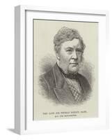 The Late Sir Thomas Bazley, Baronet, Mp for Manchester-null-Framed Premium Giclee Print