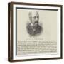 The Late Sir W Tindal Robertson-null-Framed Giclee Print