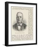 The Late Sir William Cusins-null-Framed Giclee Print