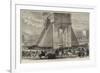 The Late Sorties from Paris, the Arc De Triomphe, Champs Elysees-null-Framed Giclee Print