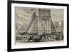 The Late Sorties from Paris, the Arc De Triomphe, Champs Elysees-null-Framed Giclee Print