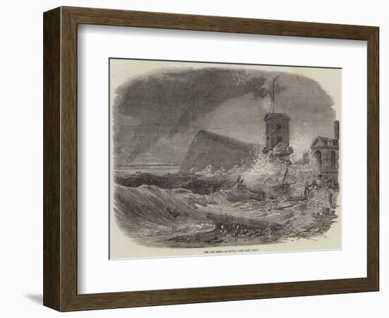 The Late Storm at Dover-null-Framed Giclee Print