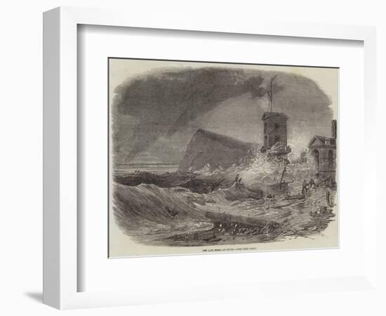 The Late Storm at Dover-null-Framed Giclee Print