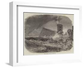 The Late Storm at Dover-null-Framed Giclee Print