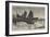 The Late Storms, Launching the Life-Boat at Brighton-William Heysham Overend-Framed Giclee Print
