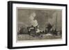 The Late Storms, Partial Destruction of Hastings Pier-null-Framed Giclee Print