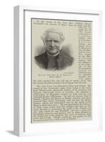 The Late Very Reverend W R Fremantle, Dean of Ripon-null-Framed Giclee Print