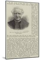 The Late Very Reverend W R Fremantle, Dean of Ripon-null-Mounted Giclee Print