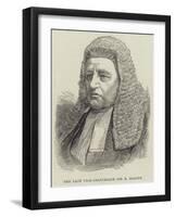 The Late Vice-Chancellor Sir R Malins-null-Framed Giclee Print