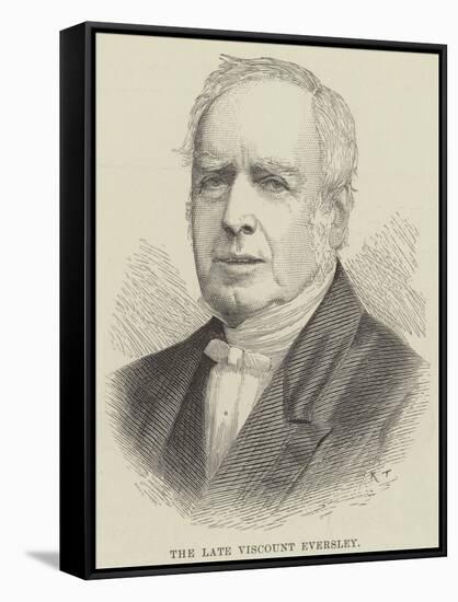 The Late Viscount Eversley-null-Framed Stretched Canvas