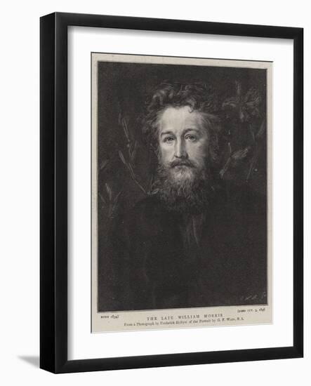 The Late William Morris-null-Framed Giclee Print