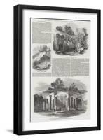 The Latest Excavations at Pompeii-null-Framed Giclee Print