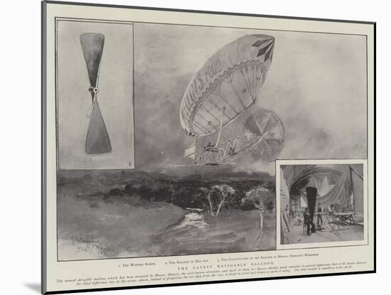 The Latest Navigable Balloon-Henry Charles Seppings Wright-Mounted Giclee Print