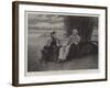 The Latest Portraits of Mr and Mrs Gladstone and their Grand-Daughter, Dorothy Drew-null-Framed Giclee Print