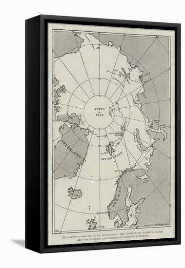 The Latest Stages of Arctic Exploration-null-Framed Stretched Canvas