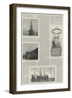 The Latest Stages of Arctic Exploration-null-Framed Giclee Print