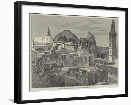 The Latin Church of the Holy Sepulchre at Jerusalem-null-Framed Giclee Print