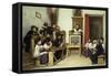The Latin Class, 1869-Ludwig Passini-Framed Stretched Canvas