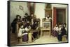 The Latin Class-Ludwig Passini-Framed Stretched Canvas