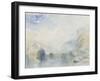 The Lauerzersee with Schwyz and the Mythen, early 1840's-JMW Turner-Framed Premium Giclee Print