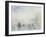 The Lauerzersee with Schwyz and the Mythen, early 1840's-JMW Turner-Framed Premium Giclee Print