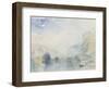 The Lauerzersee with Schwyz and the Mythen, early 1840's-JMW Turner-Framed Giclee Print