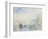The Lauerzersee with Schwyz and the Mythen, early 1840's-JMW Turner-Framed Giclee Print