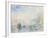 The Lauerzersee with Schwyz and the Mythen, early 1840's-JMW Turner-Framed Giclee Print