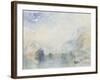 The Lauerzersee with Schwyz and the Mythen, early 1840's-JMW Turner-Framed Giclee Print