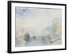 The Lauerzersee with Schwyz and the Mythen, early 1840's-JMW Turner-Framed Giclee Print