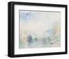 The Lauerzersee with Schwyz and the Mythen-J M W Turner-Framed Giclee Print