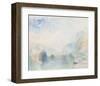 The Lauerzersee with Schwyz and the Mythen-J M W Turner-Framed Giclee Print