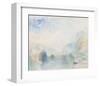 The Lauerzersee with Schwyz and the Mythen-J M W Turner-Framed Giclee Print