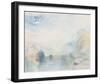 The Lauerzersee with Schwyz and the Mythen-J M W Turner-Framed Giclee Print