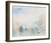 The Lauerzersee with Schwyz and the Mythen-J M W Turner-Framed Giclee Print