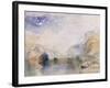 The Lauerzersee with Schwyz and the Mythen-J. M. W. Turner-Framed Giclee Print