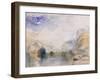 The Lauerzersee with Schwyz and the Mythen-J. M. W. Turner-Framed Giclee Print