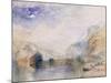 The Lauerzersee with Schwyz and the Mythen-J. M. W. Turner-Mounted Giclee Print