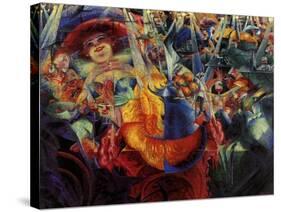 The Laugh-Umberto Boccioni-Stretched Canvas