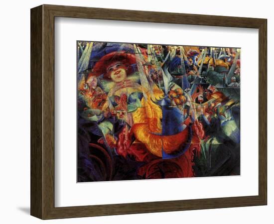 The Laugh-Umberto Boccioni-Framed Giclee Print