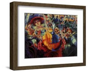 The Laugh-Umberto Boccioni-Framed Giclee Print