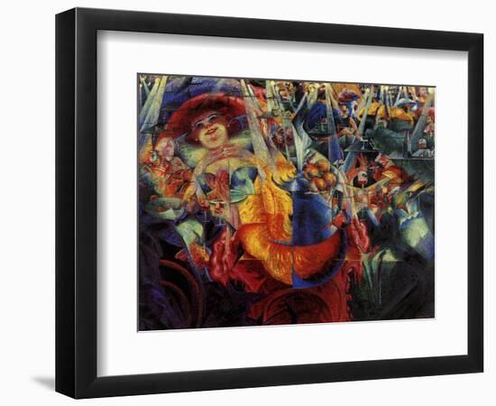 The Laugh-Umberto Boccioni-Framed Giclee Print