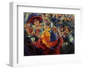 The Laugh-Umberto Boccioni-Framed Giclee Print