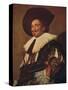 'The Laughing Cavalier', 1624, (c1915)-Frans Hals-Stretched Canvas